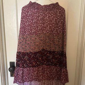 Heroes and Dreamers Tiered Floral Skirt